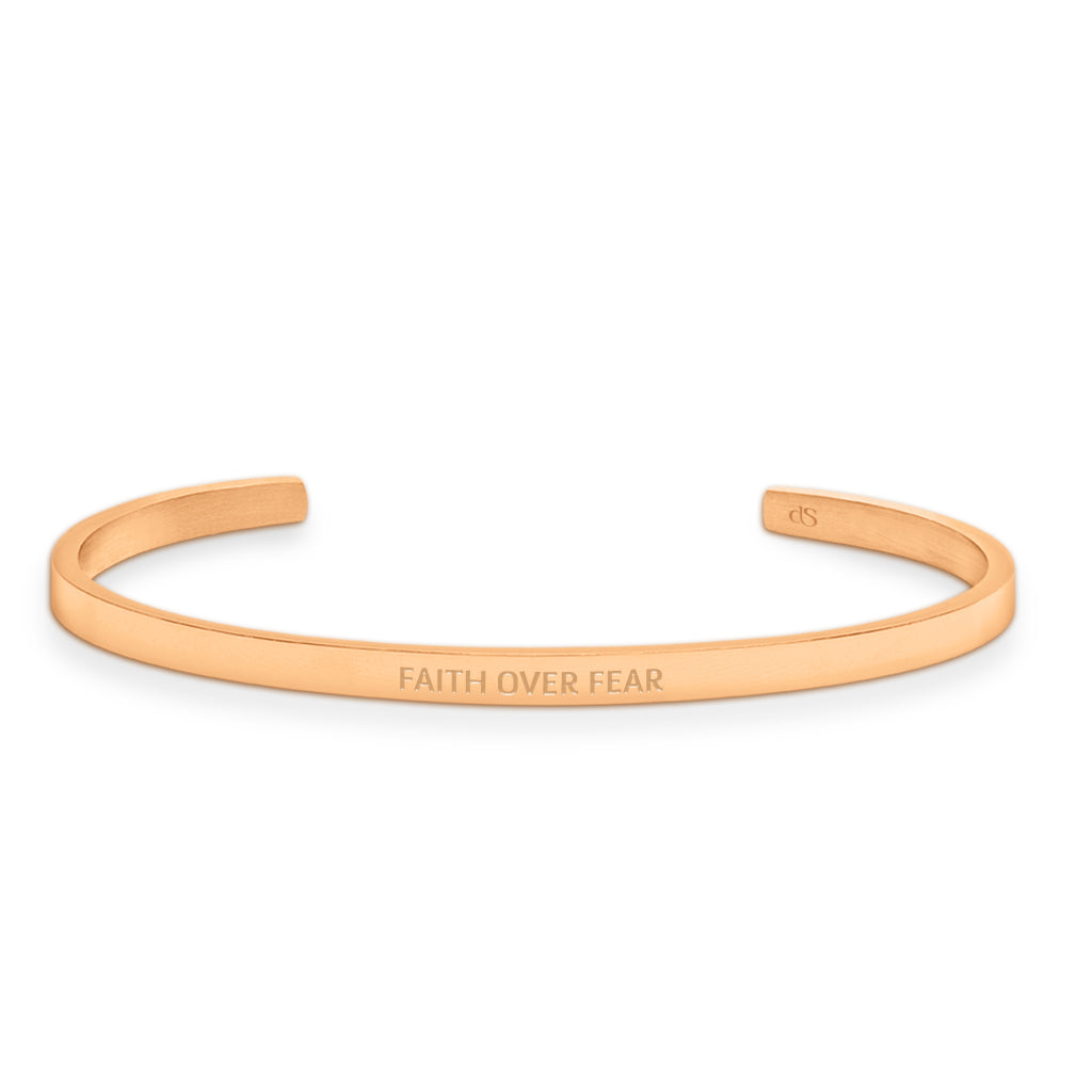 Pulsera Faith over fear