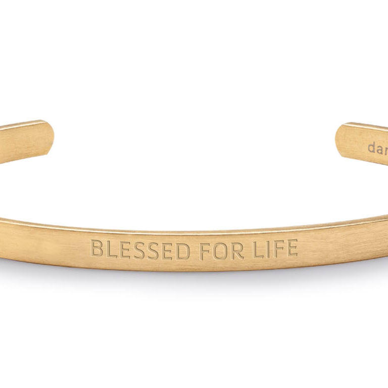 Pulsera Blessed for life (Hombre sin tinta negra)