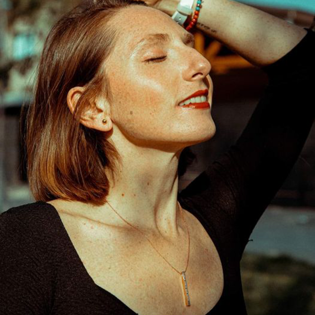 Collar de Barra Hermanas por siempre - Daniel Moksha