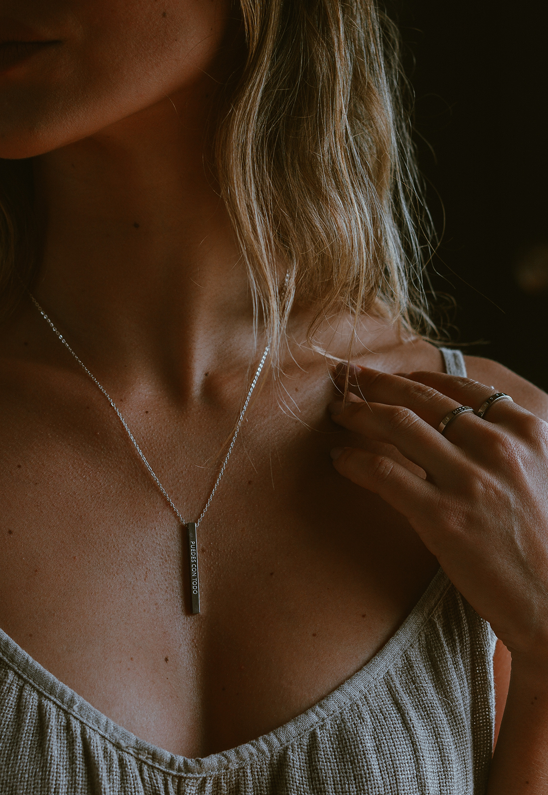 Collar de Barra Puedes con todo - Daniel Moksha