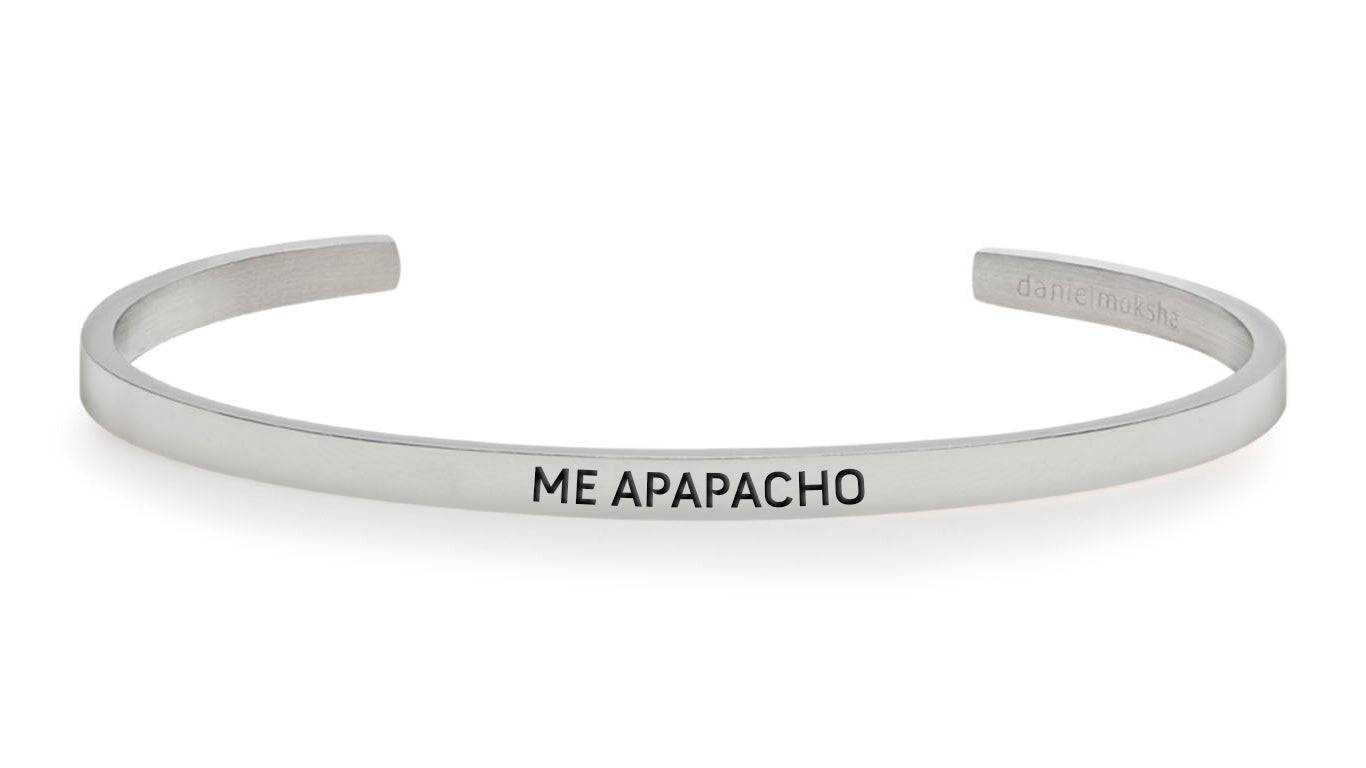 Pulsera Me apapacho Plata Daniel Moksha