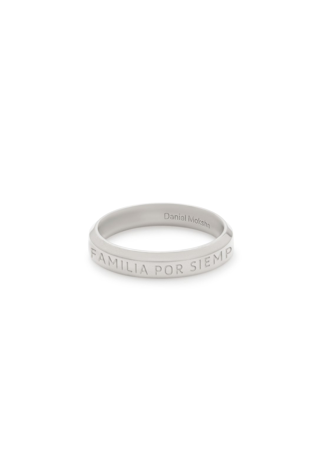 Anillo Familia por siempre Daniel Moksha