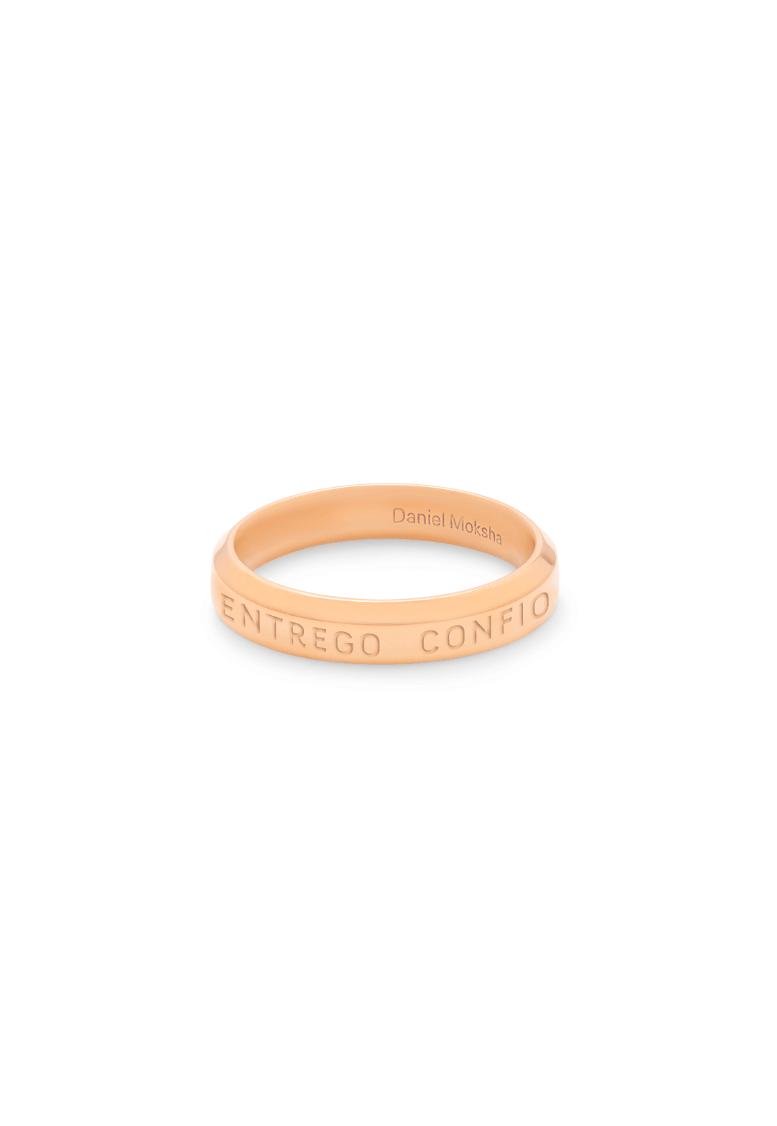 Anillo Entrego confío acepto agradezco - Daniel Moksha