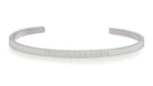 Pulsera Mereces lo que sueñas (sin tinta)  Plata Daniel Moksha
