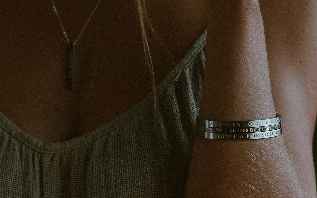 Pulsera Puedes con todo (sin tinta)  Daniel Moksha
